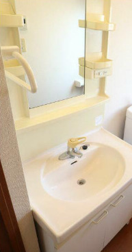 洗面設備　独立洗面化粧台付き