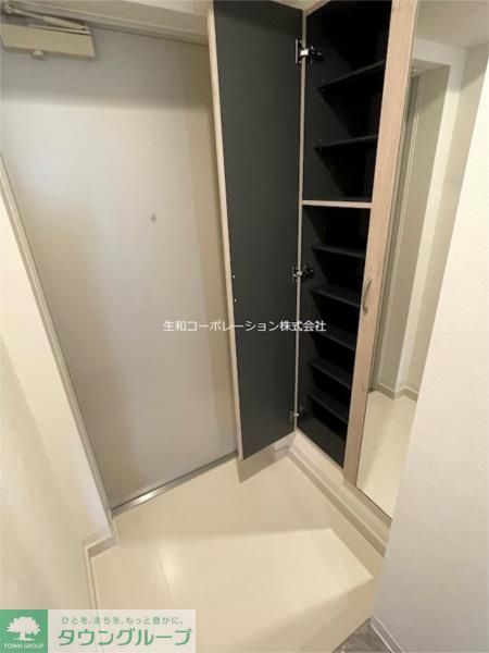 レジデンス神谷Cの玄関写真