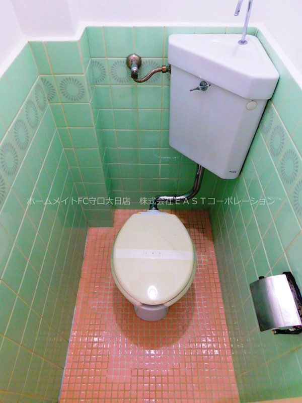 京阪本線 土居駅 徒歩9分 3階建 築46年のトイレ写真