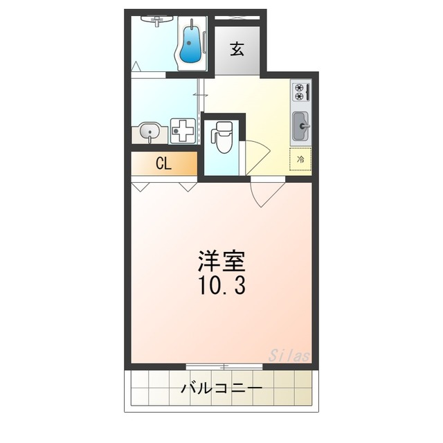 フジパレス堺南長尾I番館の間取り写真