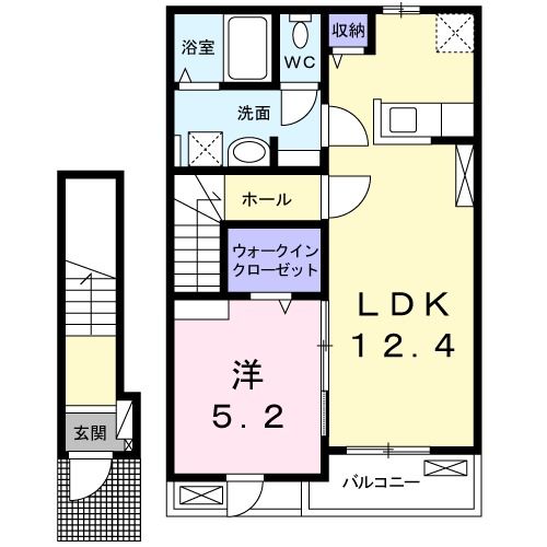 ベル ソレイユの間取り写真