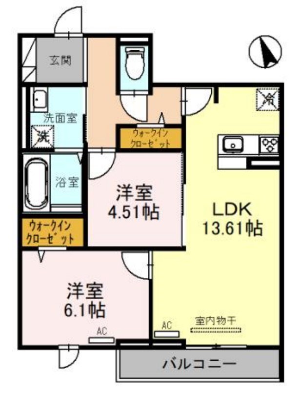 Rainbowの間取り写真