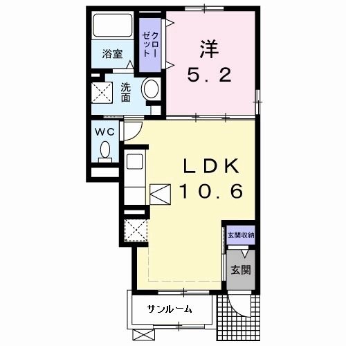 TYハイツ IIの間取り写真