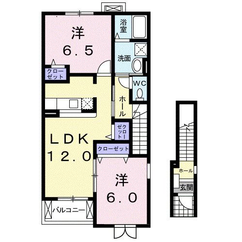 アルバーダ・KIIIの間取り写真