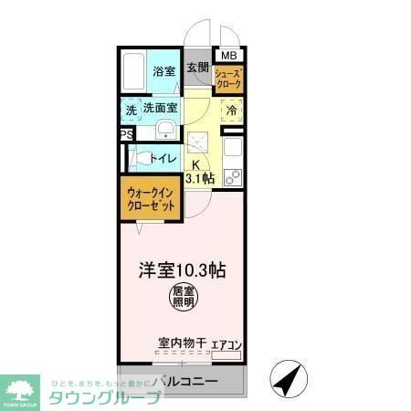 アヴニール21の間取り写真