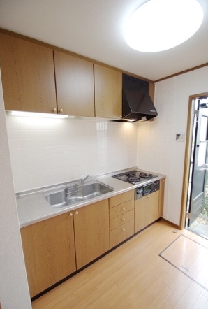 菅仙谷賃貸住宅のキッチン写真