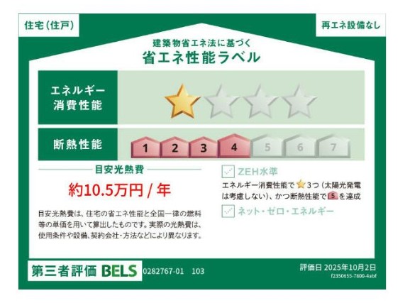省エネ性能ラベル