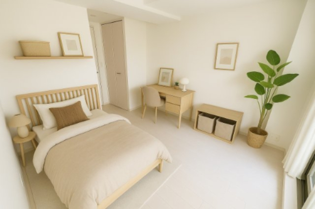 居室・リビング　※CGで家具等を配置したもので家具等は含まれません。
