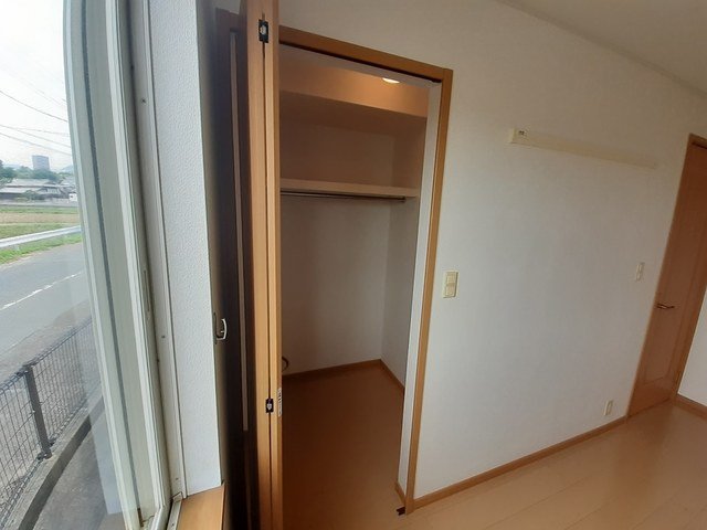収納　たっぷりとした収納スペースです