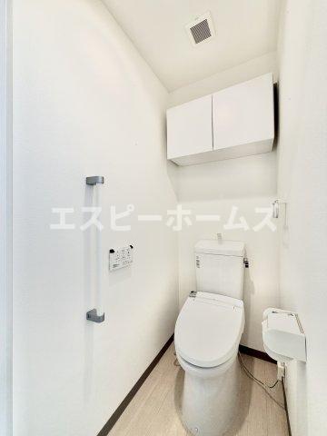 都営三田線 志村三丁目駅 徒歩6分 6階建 築12年のトイレ写真