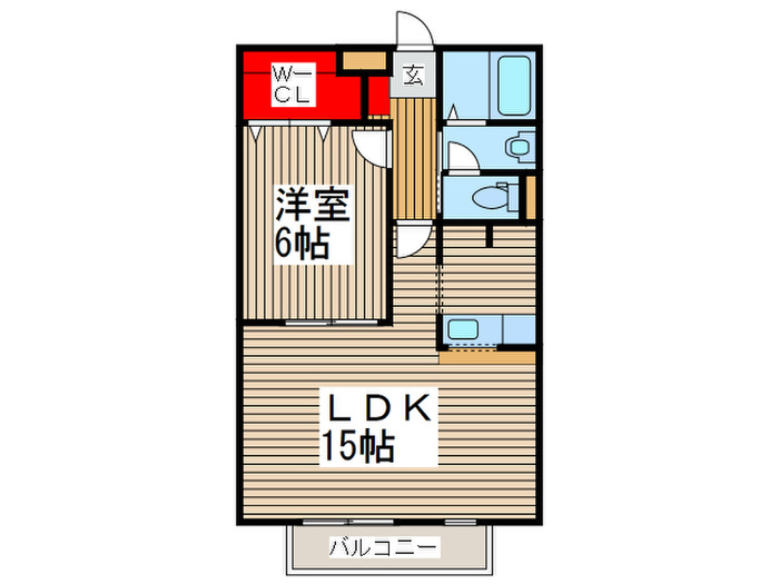 プランド-ルの間取り写真