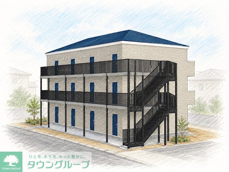 建物外観　防音仕様のQUIETシリーズ物件登場！！外観イメージイラス…