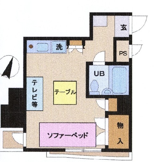 エムスビルの間取り