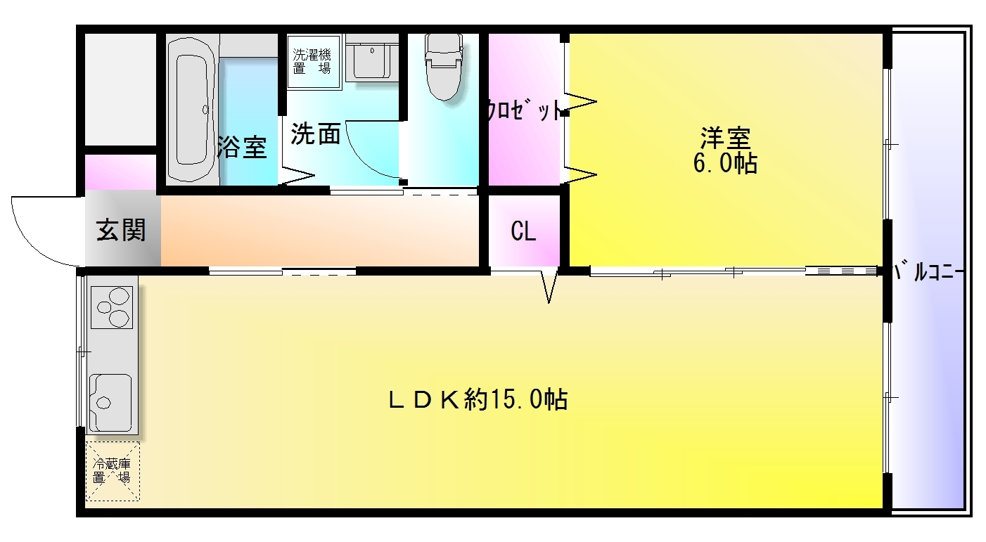 【グランデール桜ヶ丘の間取り】