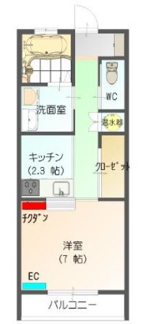 すまいる１７番館の間取り