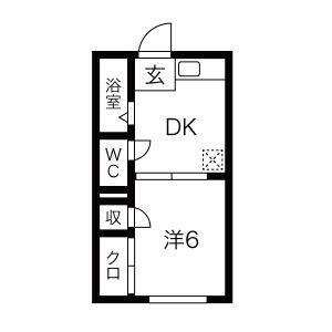 ドミール千種の間取り