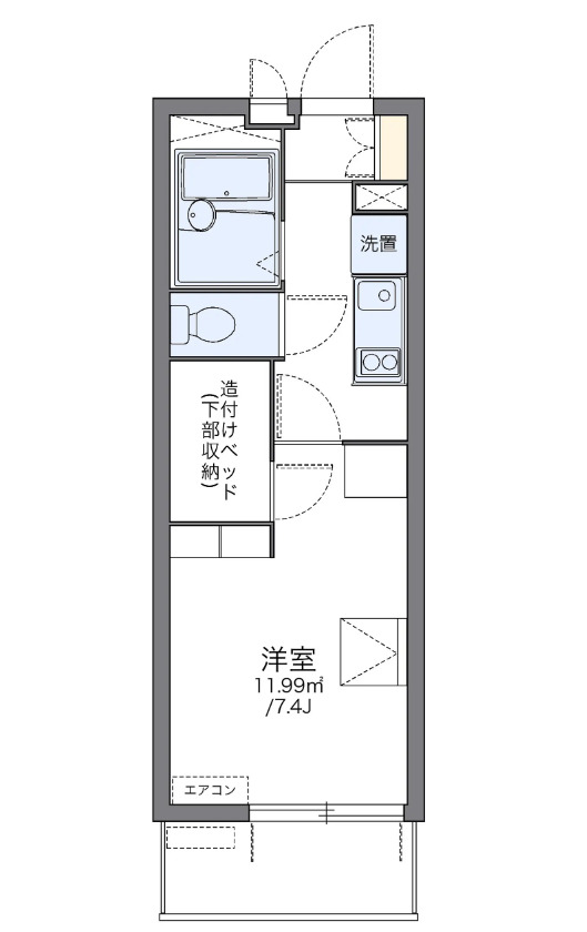 レインボーステイツの間取り