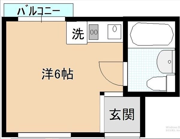 尼崎市東園田町のマンションの間取り