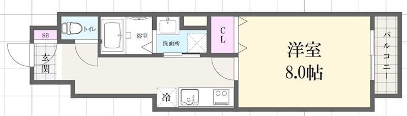 Fontanaの間取り