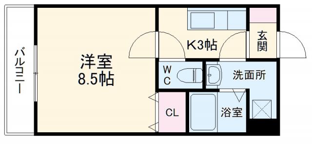 ブルー・シエルIIの間取り