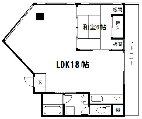 フェアモントビルの間取り