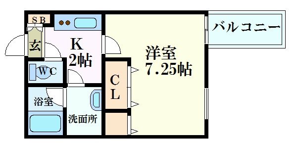 アルル国泰寺の間取り