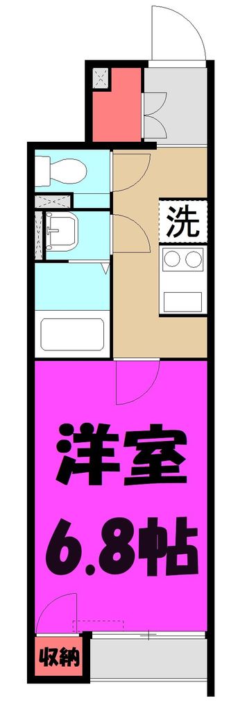 Ｓの間取り