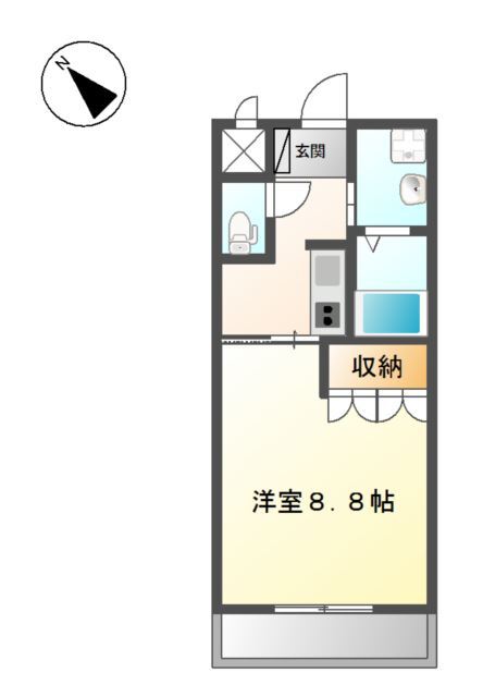 シャインヒルズ豊岡の間取り