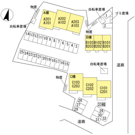 【富山市犬島のアパートのその他】