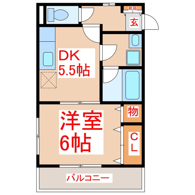 リヴィエールランドの間取り