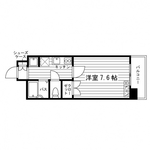 ルラシオン高尾の間取り