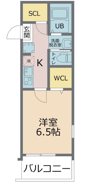 【さいたま市北区櫛引町のアパートの間取り】