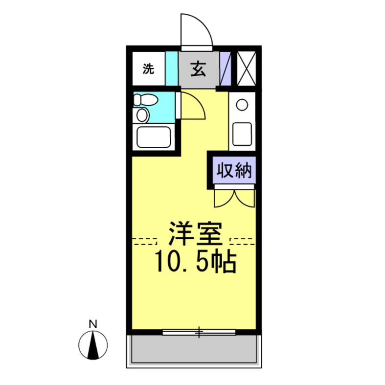 パークヒルズアトリエの間取り