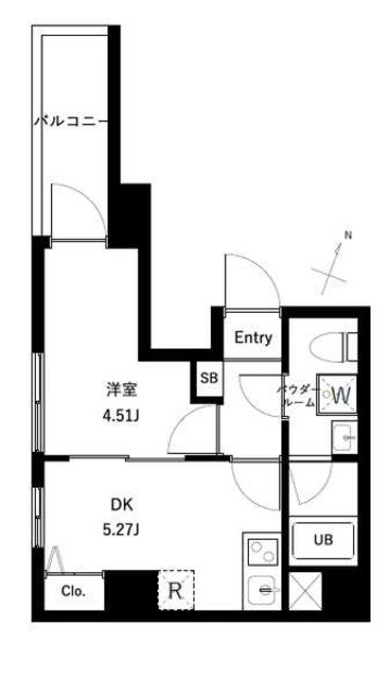 アーバンパーク要町の間取り