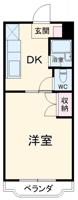 テクトピア伝法の間取り