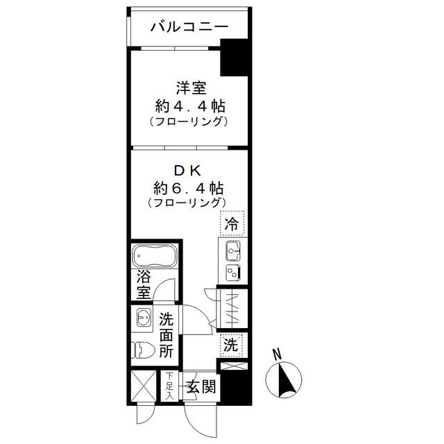 スパシエ大森の間取り