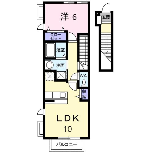 フィオーレ　凛の間取り