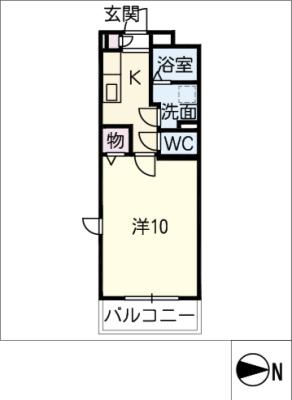 グレイティアいなべの間取り