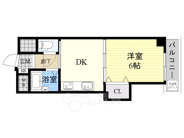 有馬パレス新大阪の間取り