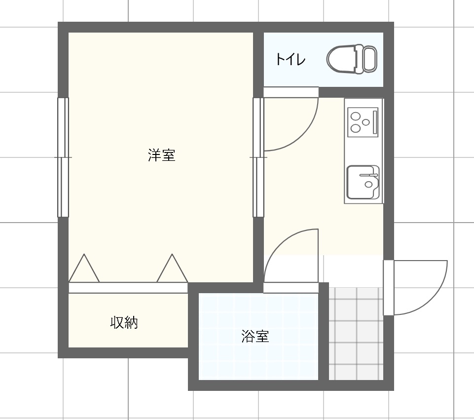 サンファースト曙　202の間取り