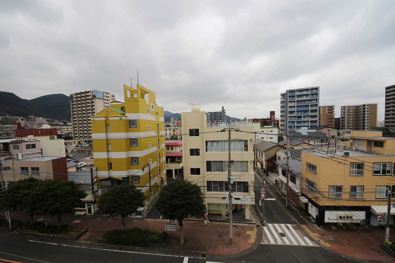 【北九州市門司区柳町のマンションの眺望】