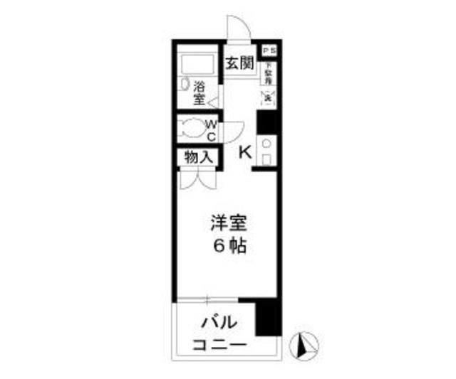 桑名市中央町のマンションの間取り