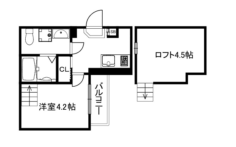 フリーデン円町の間取り