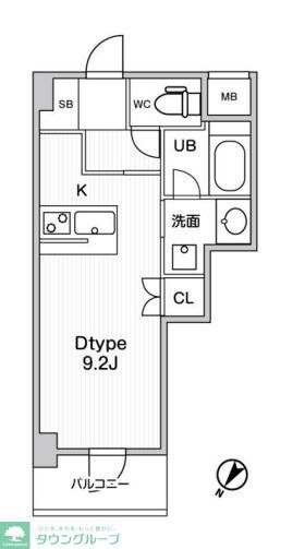 JMF　Residence　町田の間取り