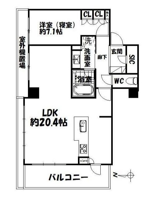 プレミスト浜松中央タワーの間取り