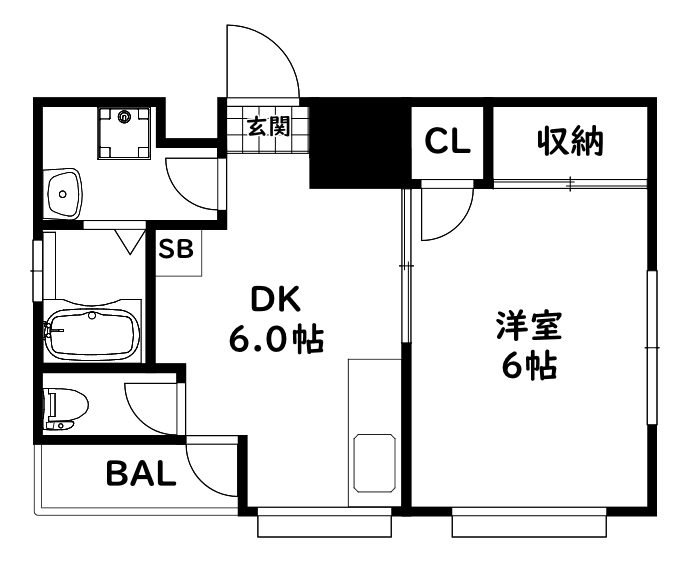 グリーンヒル新長田の間取り