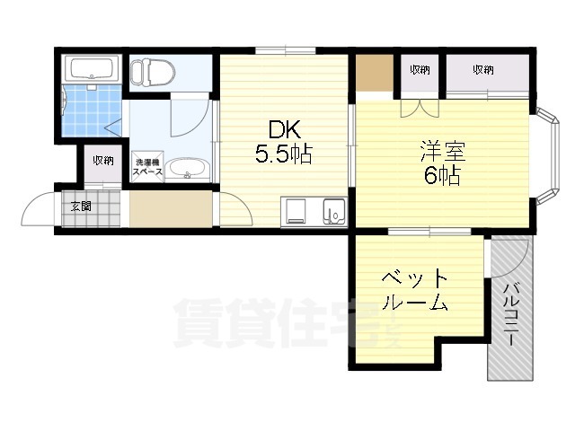 宝塚ティムの間取り