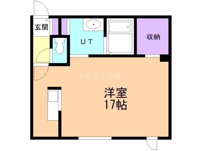 札幌市白石区菊水七条のマンションの間取り