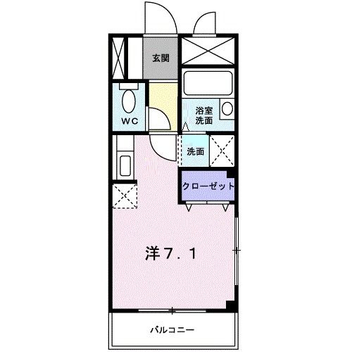 【Ｐａｒｋ　Ｍａｉｓｏｎ　北の台の間取り】