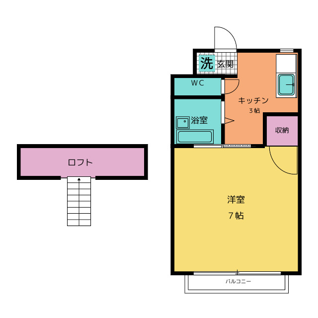 ドリーム　　１の間取り